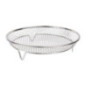 Grille air fryer inox ronde