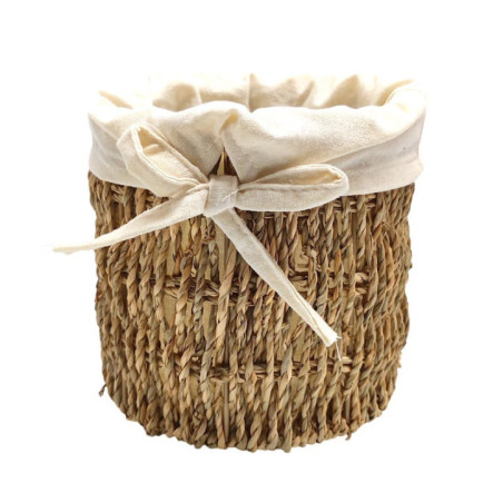 Petite paniere naturelle/ tissu