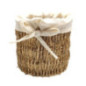 Petite paniere naturelle/ tissu