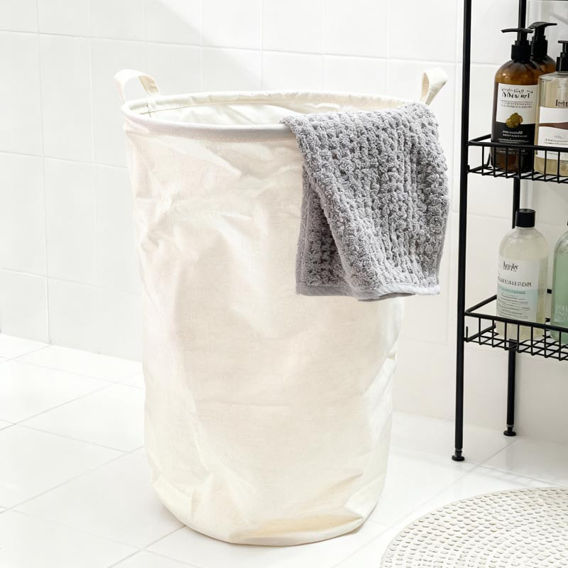 Paniere a linge plastique ronde