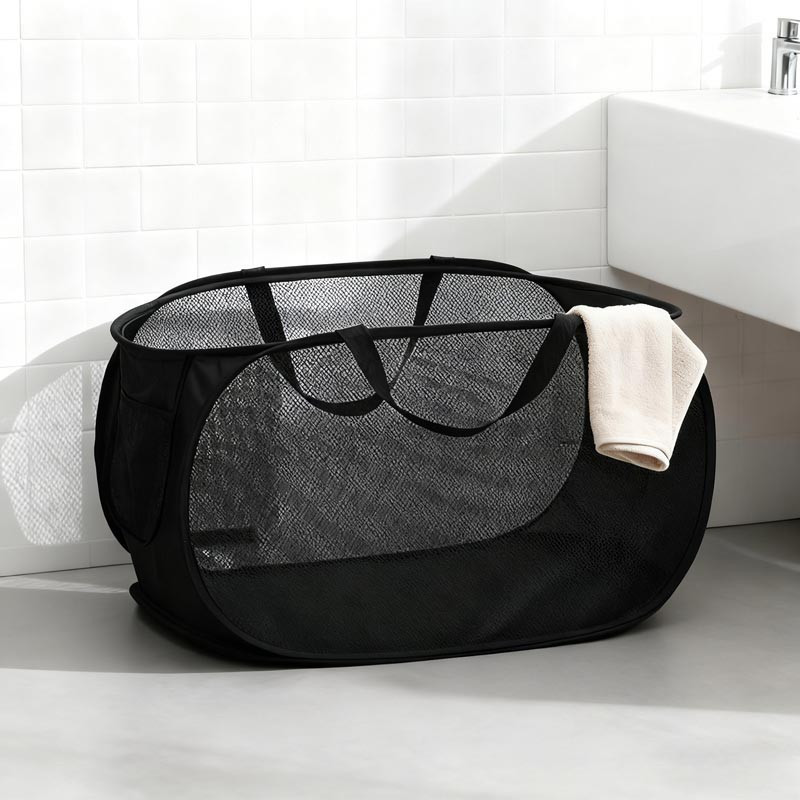 Sac a linge transparent filet