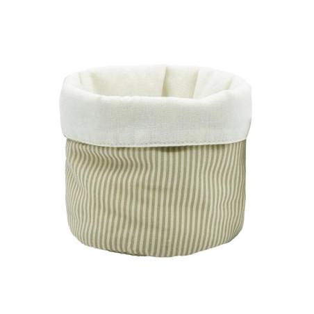 Paniere de rangement a rayures s