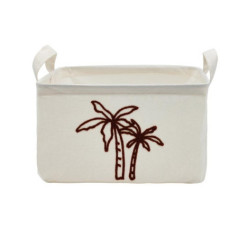 Paniere de rangement blanche