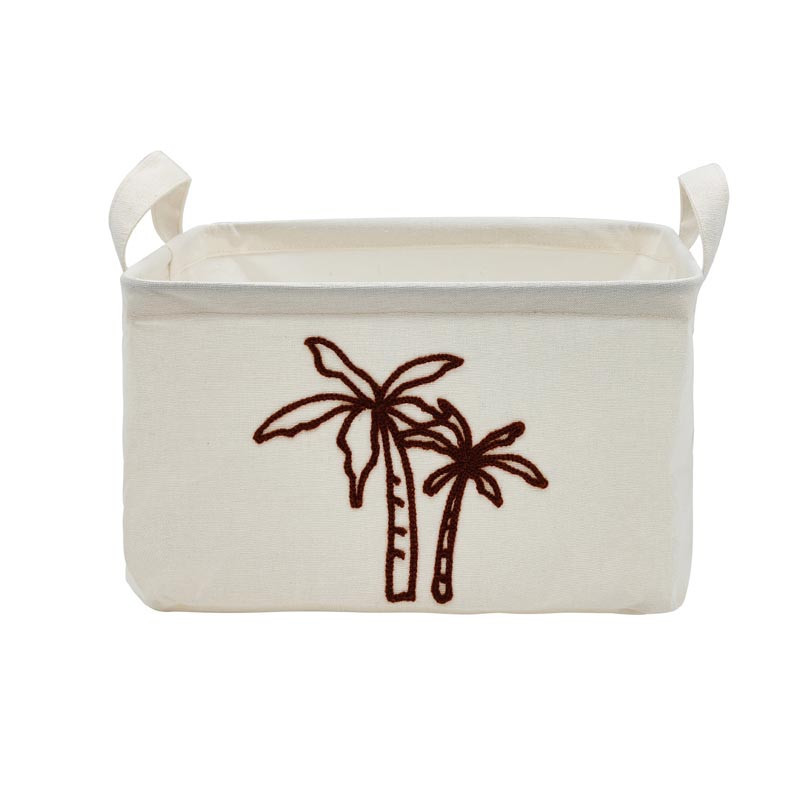 Paniere de rangement blanche