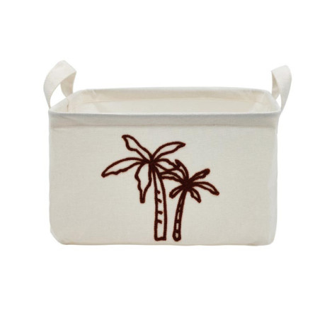 Paniere de rangement blanche