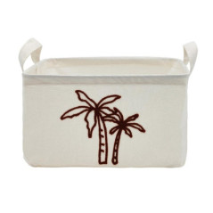 Paniere de rangement blanche