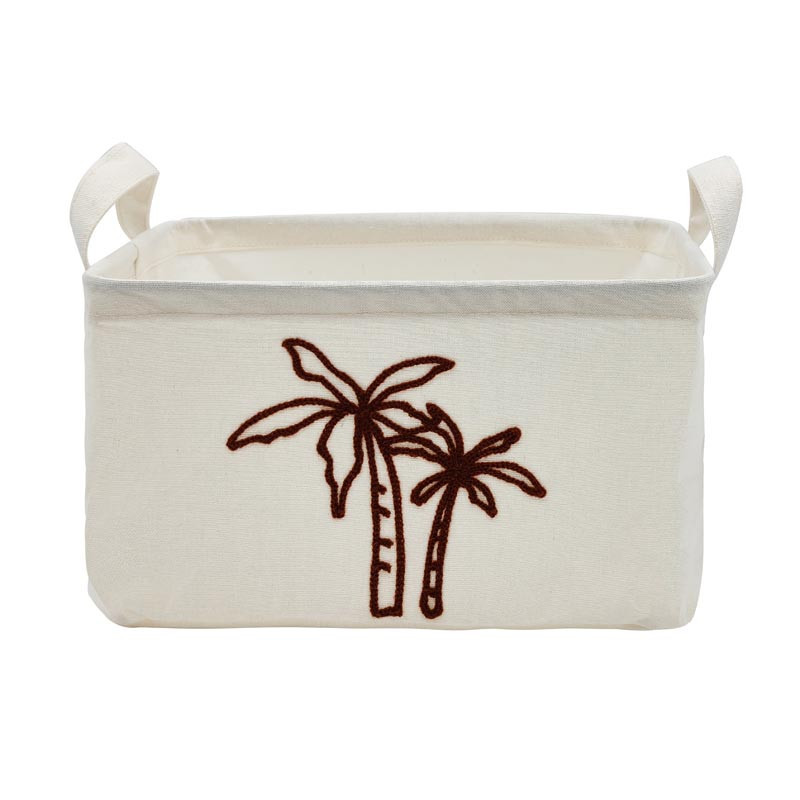 Paniere de rangement blanche