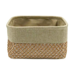 Panier de rangement tresse l