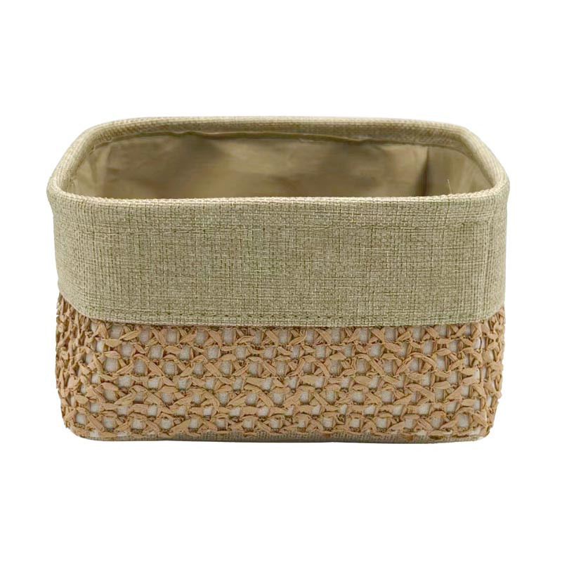 Panier de rangement tresse l