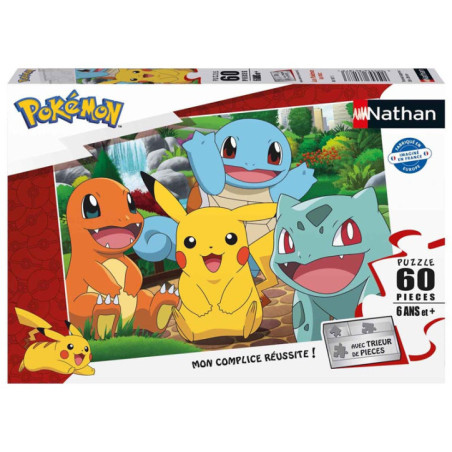 Puzzle pokemon au parc 60p