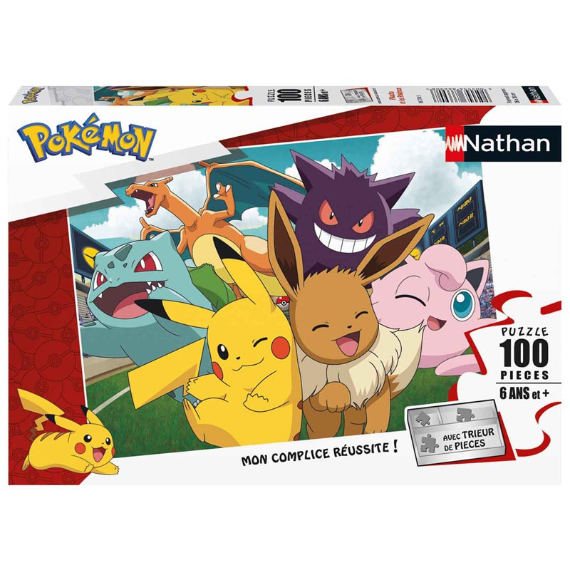 Puzzle pika pokemon 100p