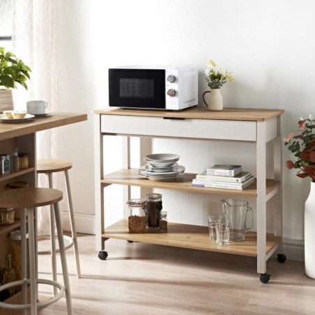 Meuble cuisine sur roulettes