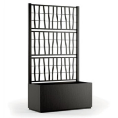 Jardiniere treillis 80x36x140cm