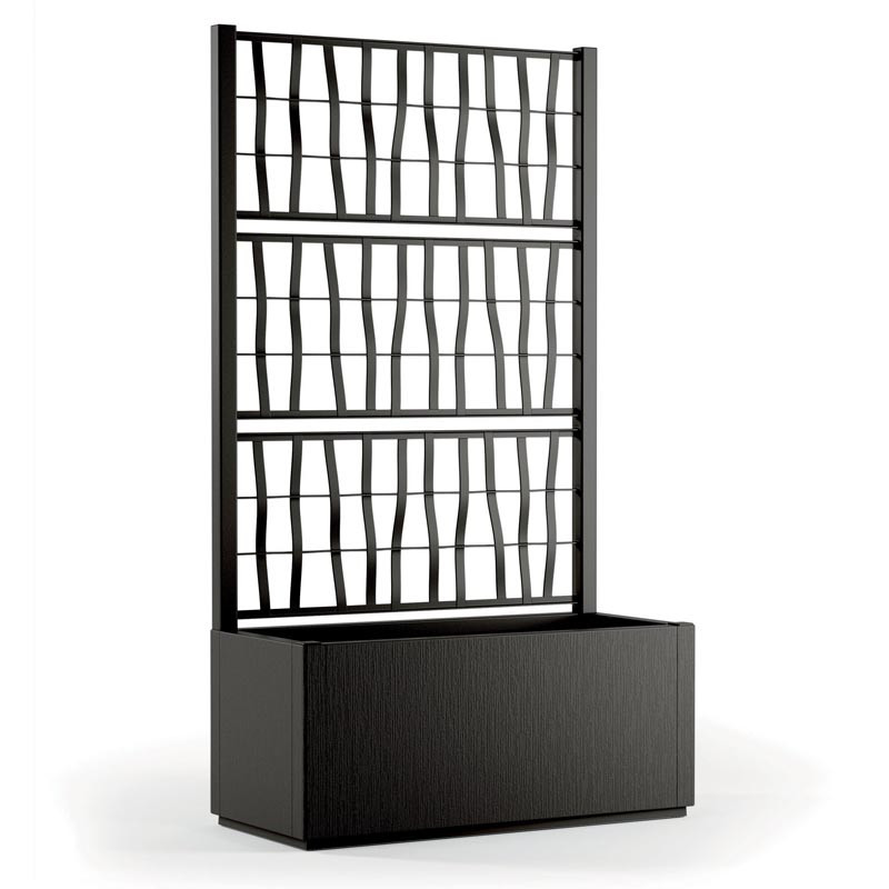 Jardiniere treillis 80x36x140cm