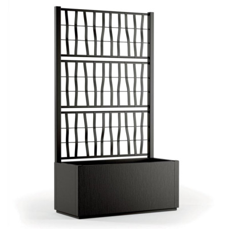 Jardiniere treillis 80x36x140cm