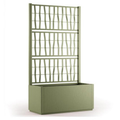 Jardiniere treillis 80x36x140cm