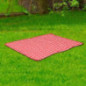 Plaid de picnic vichy 130x150cm