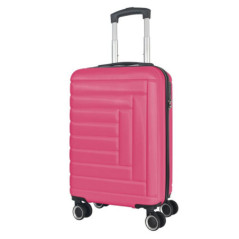 Valise abs 67cm rose puzzle