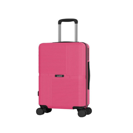 Valise cabine abs 56 cm rose