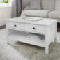 Table basse 2 tiroirs
