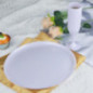 Pack de 4 assiettes plastiques d