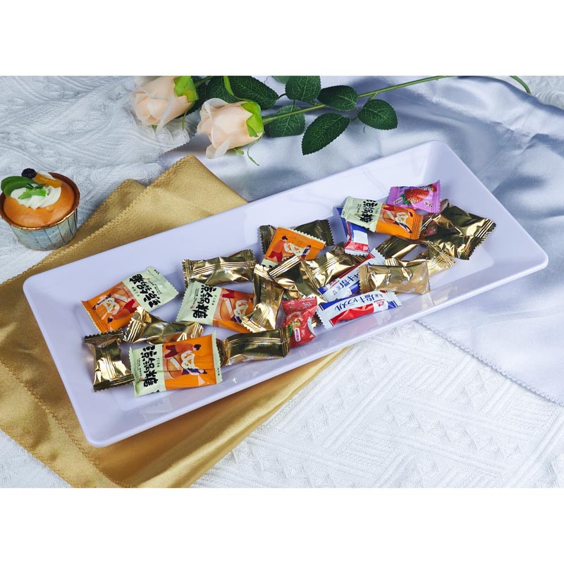 Plateau rectangulaire plastique