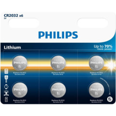 Pile philips x6 cr2032