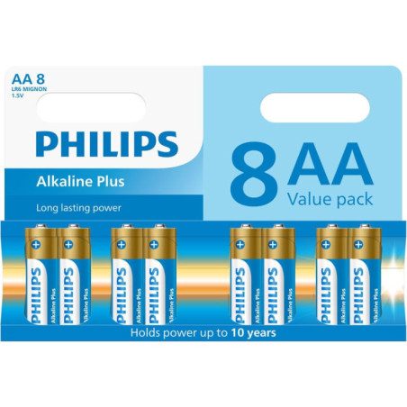 Pile lr06 alcaline x8