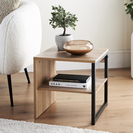 Table d'appoint avec etagere