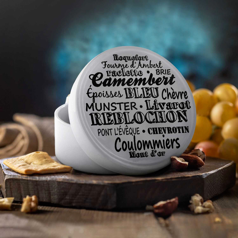 Boite a camembert ceramique 13cm