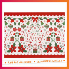 Serviette quiz de noel 40x40 x20