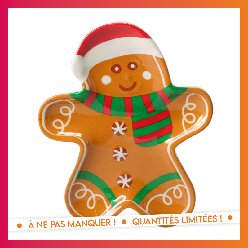 Assiette melamine 205x164x23mm