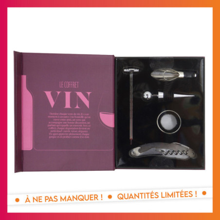 Coffret cuisine vin