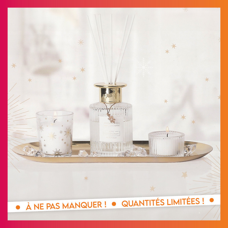 Coffret senteur avec plateau