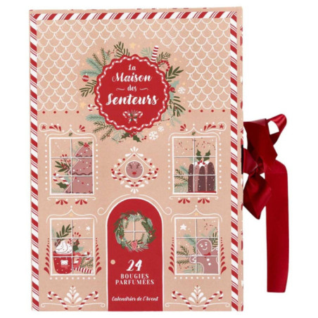 Calendrier de l'avent 24 bougies