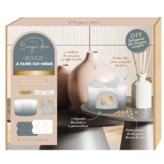 Coffret bougie pierre