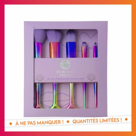 Set pinceaux coquillage 5pcs