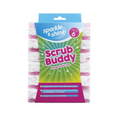 Eponge double face tie/dye x6