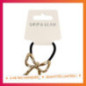 Elastique cheveux noeud gold