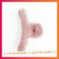Pince cheveux fluffy creme