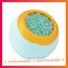 Bombe de bain garnie monoi