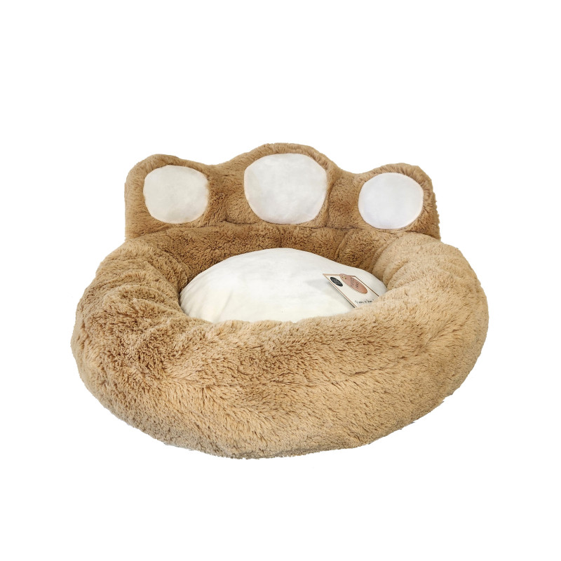 Corbeille pour chien forme patte