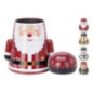 Boite de conservation inox noel