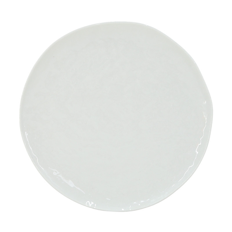 Assiette plate martelee d27cm
