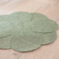 2 sets de table fleur vert