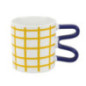 Mug geometrique colore 0.35l