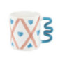Mug geometrique colore 0.35l