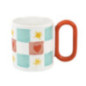 Mug geometrique colore 0.35l