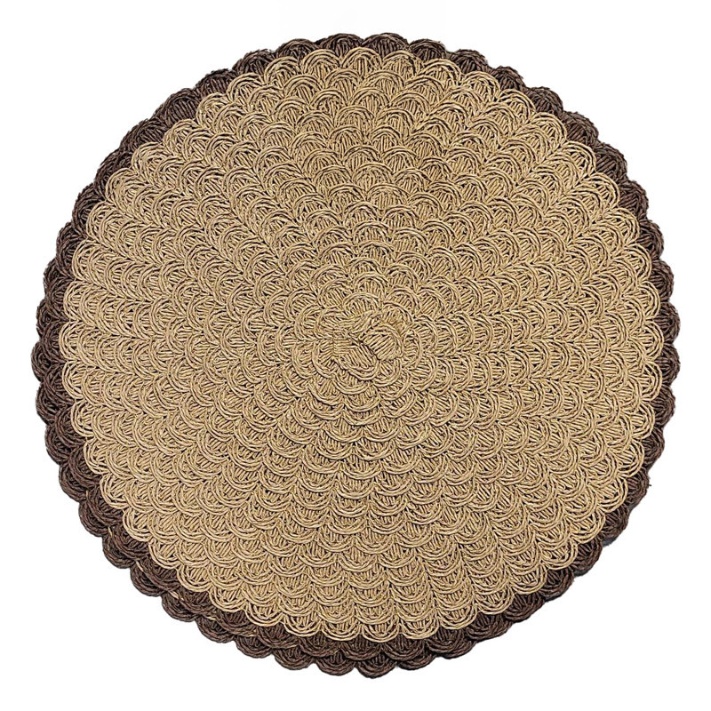 Set de table x2 beige avec cotte