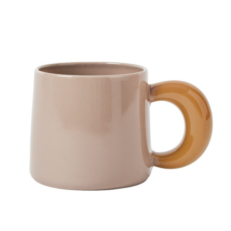 Tasse bicolore anse croissant